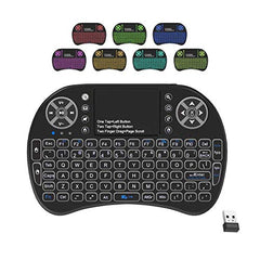 POXEFLIP Mini Computer Keyboard Combo With Touchpad - Wireless Keyboard