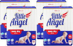 Little Angel Easy Dry Pull-Up Babies Diaper Pants With 12 Hrs Absorption Size, 84 Count, Above 15 Kgs - XXL (42 Count, Pack of 2)