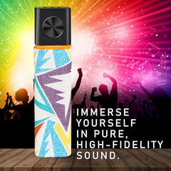 PerfX M21VP Portable Bluetooth Speaker 10W – Thunder Bass, Inbuilt Disco Lights, Wireless Speaker for Party & Outdoor (Disco Light 10 W Bluetooth Speaker, Green)