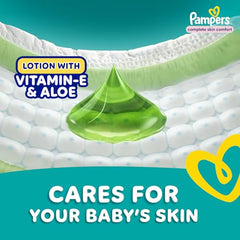 Pampers Complete Skin Comfort Pants, X-Large (XL), 168 Count, Anti-rash blanket, Lotion with Vitamin E & Aloe Vera, 12-17kg