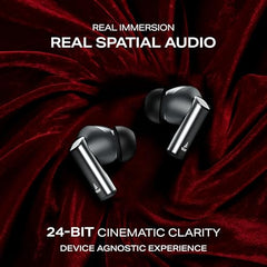 boAt Airdopes Prime 701 ANC, 46dB Hybrid ANC, 50Hr Battery, Real Spatial Audio,Multidevice Connect,App Support, Bluetooth Earbuds, TWS Ear Buds Wireless Earphones with mic (Titanium Blue)