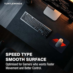 TURTLEWINGS F1 Car on Racetrack Design Mouse Pad