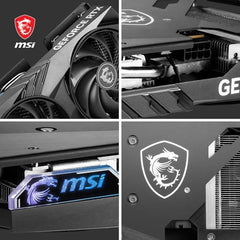 MSI GeForce RTX 4060 Ventus 2X Black 8G OC 8GB GDDR6 128-bit Gaming Graphic Card