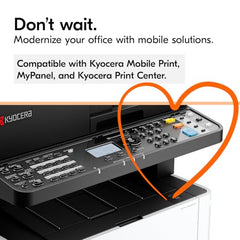 KYOCERA ECOSYS MA4000wifx All-in-One Monochrome Laser Printer, 42ppm