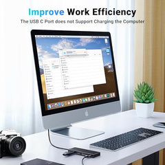 UGREEN USB C Hub 10Gbps, USB C 3.2 Splitter with 4×USB C 3.2 Data Ports