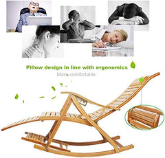 Syga Ergonomic Recliner (Bamboo,1 Piece)