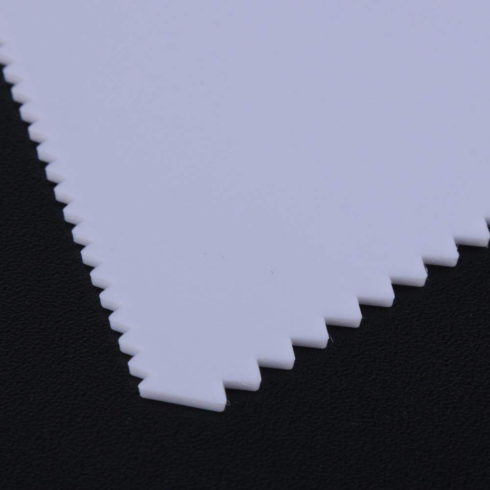 SYGA Set of 3 Cake Smoother Scrapper for Cake Decoration