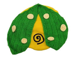 MOMISY Newborn Photography Props Baby Girl Boy Photo Props for Infant Hand Crocheted Beetle Outfit and Hat-Green