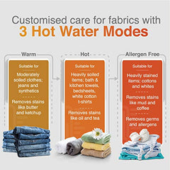 Whirlpool 9.5 kg Fully-Automatic Top Loading Washing Machine Appliance (360° BLOOMWASH PRO Heater 9.5, Graphite, In-built Heater)