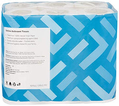 Amazon Brand - Solimo 3 Ply Toilet Paper Roll | 1920 Pulls | 160 Pulls X 12 Rolls | Soft And Highly Absorbent | 100% Natural Virgin Cellulose Fiber