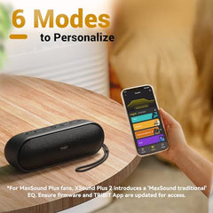 Tribit XSound Plus 2 Bluetooth Speaker, 30W, IPX7, 24H Playtime