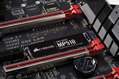 Corsair MP600 CORE 2TB M.2 NVMe PCIe x4 Gen4 SSD (Up to 4,950MB/sec Sequential Read & 3,700MB/sec Sequential Write Speeds, High-Speed Interface, 3D QLC NAND, Built-in Heatspreader) Aluminum