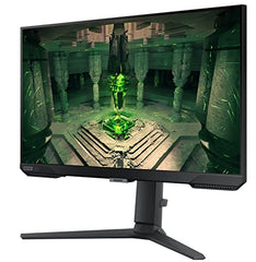 Samsung 27" (68.4cm) Odyssey G4 IPS Gaming Monitor|FHD 1920 x 1080|240Hz|1ms|400nits|SRGB 99%|Ports-HDMIx2,DP,Headphone|DP Cable|Height-Tilt-Pivot Adjustable Stand|Nvidia G-Sync|LS27BG400EWXXL|Black