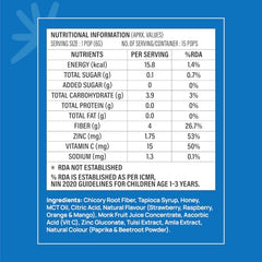 Wellopia Immune Support Pops | Orange & Mixed Berry | Ages 2+ | 15 Pops