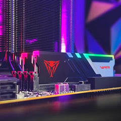Patriot Memory Viper Venom RGB DDR5 32GB (2 x 16GB) 6800MHz UDIMM Desktop Gaming Memory KIT PVVR532G680C34K