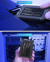 RAOYI 1TB NVMe Internal Solid State Drive M.2 2280 PCIe Gen4x4 SSD, Up to 5000MB/s, Configure SLC Cache, Storage and Memory Expansion for PS5 Laptop Desktop