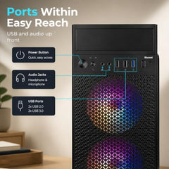Core i7 Desktop Computer PC | Core i7-4770 3.40Ghz| 16GB RAM | 512GB SSD | 5G WiFi & Bluetooth | HDMI, VGA, Ethernet | USB 3.0 | Windows 11 Pro & Office 24 Installed | 2 Year On-Site Warranty
