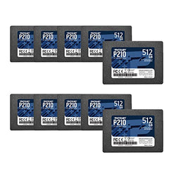 Patriot Memory P210 512GB Internal SSD SATA 3 2.5 Solid State Drive P210S512G25