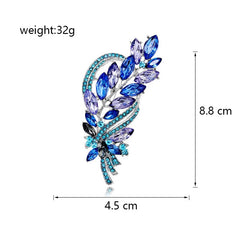 SYGA Brooch Pin Fashion Crystal Rhinestone Jewellery Pin Vintage Clothing Accessories Decoration Elegant Suit Corsage, Coat Pin, Brooches For Women & Men's- S222