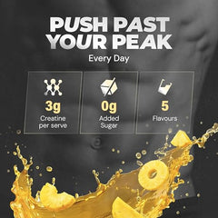 Nutrabay Pure Series Micronised Creatine Powder Monohydrate, Pre/Post Workout Bodybuilding, Crossfit Supplement, 250 g (Unflavoured)
