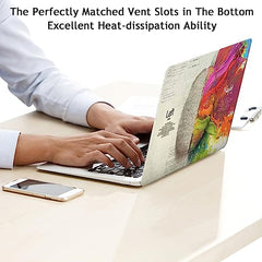 Verilux MacBook Air M1 Case 13.3 Inch Hard Shell Cover A2337