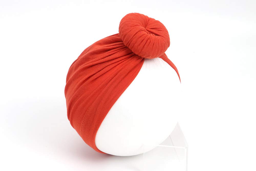 SYGA Unisex Cotton Turban Hat (Pack Of 1) (TurbonHeadWrap_Black_Black_S)