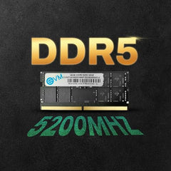 EVM 16GB DDR5 Desktop RAM Memory | 5200MHz | PC5-41600 | Long-DIMM | 288-Pin | CL19 | 1.1V Low Voltage | High Performance | Intel & AMD Compatible | 10 Year Warranty (EVMT16G5200U88P)