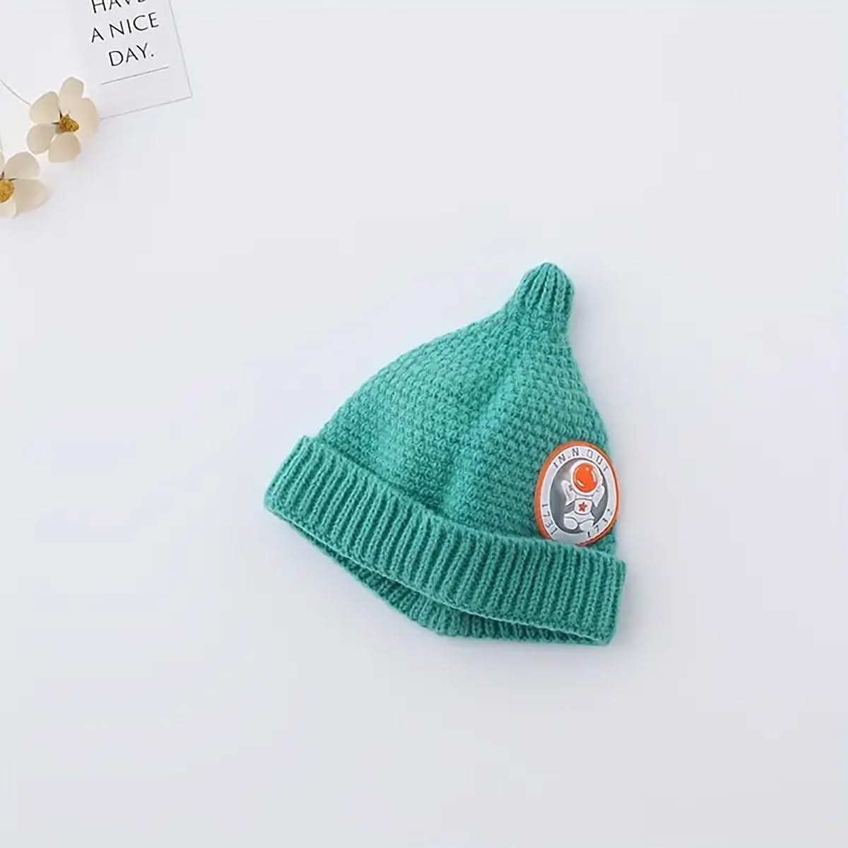 SYGA Baby Winter hat Baby Woolen Knitted Unisex Hat -Green (6-18 Month)