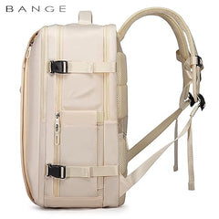 Red Lemon Bange Urban Pack Laptop Backpack for men and women | Multi-Compartment Water Resistant Business Travel Laptop Backpack upto 17" (Black N)