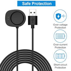 ZORBES Charger Cable Compatible with Amazfit T-Rex 3, 3.3ft/1m