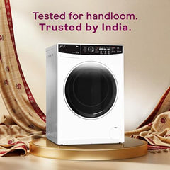 Godrej 9 Kg 5 Star with 5 Years Comprehensive Warranty, Steam Wash, Digi Inverter Motor, 1400 RPM Spin Motor, Fully Automatic Front Load Washing Machine (WFEON ZUS 9014 5.0 IDCRM GLWH, Glacial White)