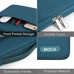 MOCA 13 inch, 13 inch Laptop Sleeve with Handle Compatible with MacBook Neo/Macbook Air 13 M5 M4 M3 M2 M1 2025-2018 / Pro 13 M2 M3 M4 M1 2025-2016 Polyester Multifunctional Computer Bag