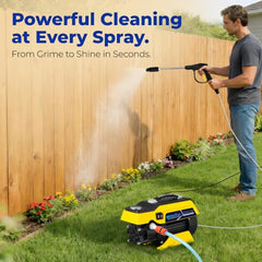 WOSCHER AquaWash 1800W Car Washer High Pressure Gun | 150 Bar Pressure Washer for Car, Bike & Home | Car Washing Pump Machine, 8 L/Min | 18 Months Warranty