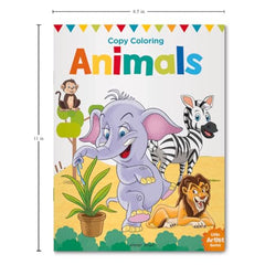 Colouring Books | Pack Of 12 Copy Colour Books For Children | Premium Paper Quality | Wonder House Books