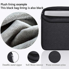 Dynotrek Kindle 15.6 inch Laptop Sleeve Case Pouch, (Charcoal Black)