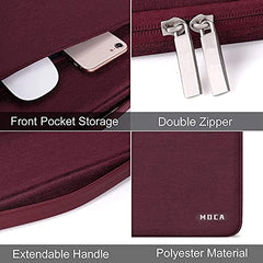 MOCA 13 inch, 13 inch Laptop Sleeve with Handle Compatible with MacBook Neo/Macbook Air 13 M5 M4 M3 M2 M1 2025-2018 / Pro 13 M2 M3 M4 M1 2025-2016 Polyester Multifunctional Computer Bag