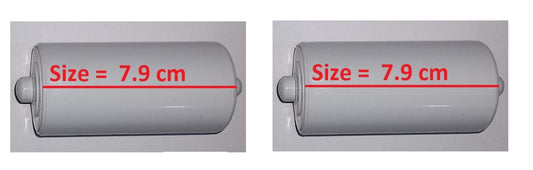 AMAZOR Roller Compatible for Samsung Washing Machine Pulsator/Washing Machine Pulsator Roller (2 pcs Set) (Roller Size 7.9 cms For 6 kg 6.5 kg)