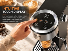 KRUPS Simply Brew Compact 5 Cup Coffee Maker: Stainless Steel Design, Pause & Brew, Keep Warm, Reusable Filter, Drip-Free Carafe
