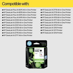 HP 682 Black Original Ink Advantage Cartridge