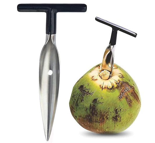 MOMISY Stainless Steel Coconut Opener Tool/Knife, Coconut Water Opener Driller Machine Driller Machine Nariyal Pani Opener Kitchen Acccessoires Tools