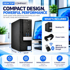 Desktop PC Core i7 6th Gen, 16GB DDR3 RAM, 512GB SSD