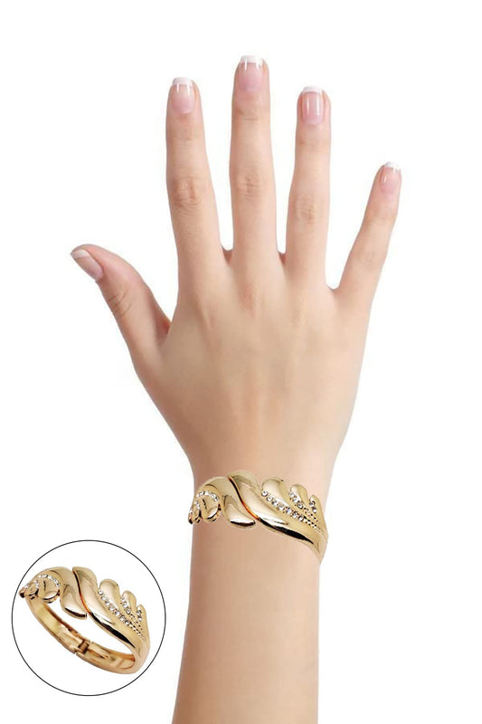 SYGA Rhinestone Diamond Bracelet Alloy Bracelet, Retro Bracelet Set, Tassel Bracelet, Stackable Bracelet For Women - Diamond Gold