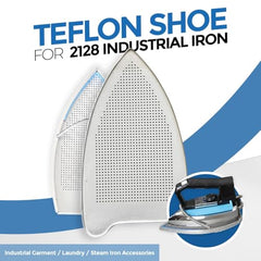 Teflon Ironing Shoe 2128 for Industrial Iron | Non-Stick, Heat-Resistant Cover for Improved Ironing Performance | Protects Delicate Fabrics, Reduces Scorching & Shine | Durable and Easy to Attach