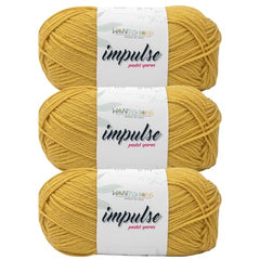WOAFASHIONS - World of Arts Impulse Hand Knitting & Crochet Yarn, Premium Acrylic, 4 : Medium (Anchor Grey) (100gms / 3.5oz / 200mtr / 218yds)