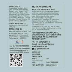 Earthful Multivitamin for Men | 100% Plant, Non-Synthetic | With Biotin, Iron, Zinc, Vitamin A, C, D3, K2 for Immunity, Hair, Skin & Bones - 60 Capsules | Pack of 2