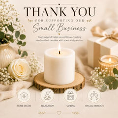 C Lal & Sons Silver Pillar Candle 2x2 Inch | Long Burning Decorative Wax Candle | 20H Burn Time | Unscented Candle for Home Décor, Wedding Decoration, Prayer, Meditation, Festivals & Romantic Ambience