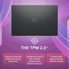 Dell 15, AMD Ryzen 3 7320U Processor (8GB RAM / 512GB SSD/Windows 11 + Office H&S 2024 + M365 / 15.6"(39.62 Cm) FHD Display / 12 Month Mcafee/Black Color/ 1.63 Kg/Thin & Light Laptop