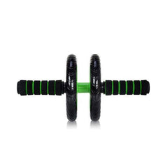 SYGA Dual Wheel Fitness Equipment-Perfect for Abdominal Strengthening and Toning-Fitness(Green)
