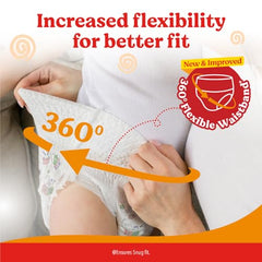 Huggies Comfy Pants Baby Diaper, Large (L) Size (9-14 Kgs), Pack of 192 (96 count, Pack of 2)