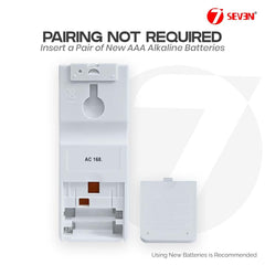 7SEVEN® Compatible with Hitachi Split Ac RSE/ESE/CSE-314HBD Model Original Remote of 168 Part Number Only Suitable with 1.2 Ton 3 Star Air Conditioner - Not Universal Hitachi Ac Remote